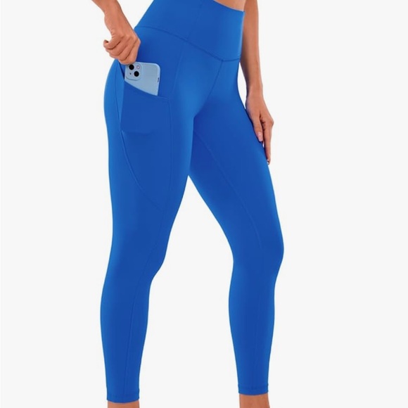 Blue Women's Leggings - Picture 1 of 2